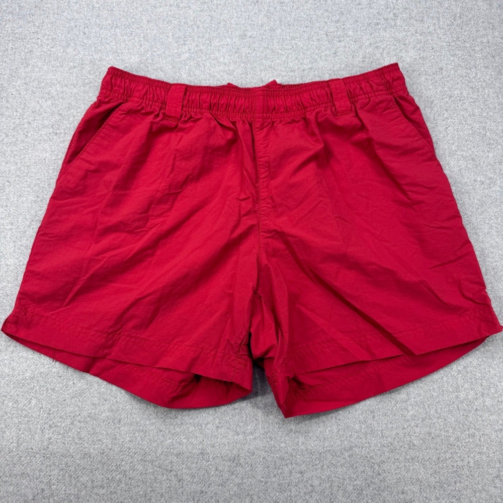 Columbia Men's Red Athletic Shorts